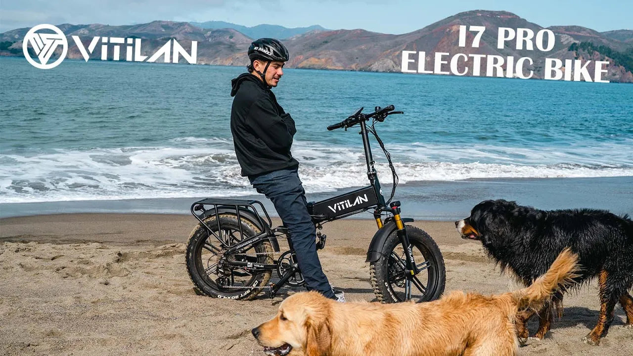 VITILAN I7 Pro 3 - Your Ultimate Folding Electric Bike for Adventure