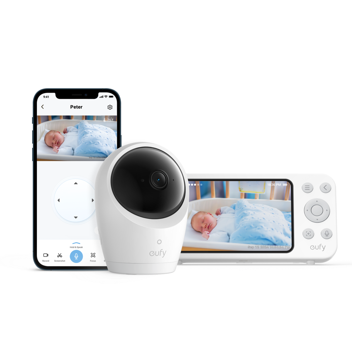 Eufy Smart Baby Monitor E20 - Your Baby's Guardian Anytime, Anywhere