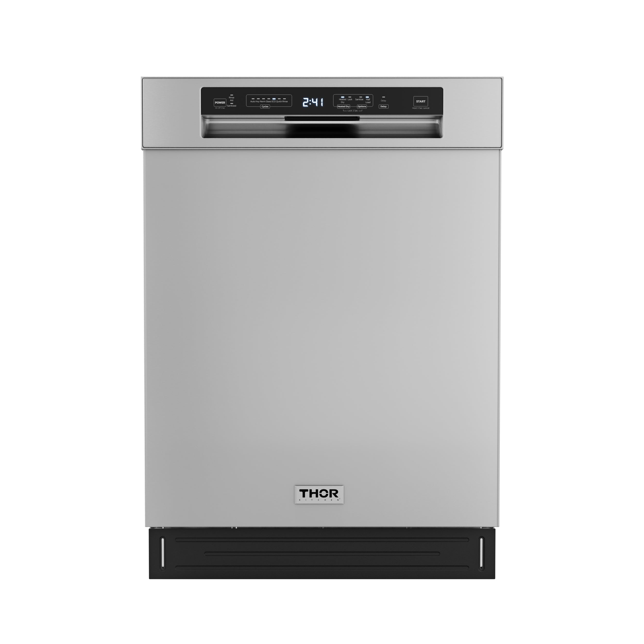 Thor Kitchen 24-Inch Front Control Dishwasher with Pocket Handle - A-Series