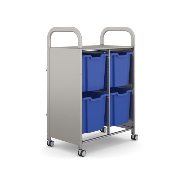 Gratnells Callero Double Metal Cart - The Ultimate Learning & Office Organization Solution