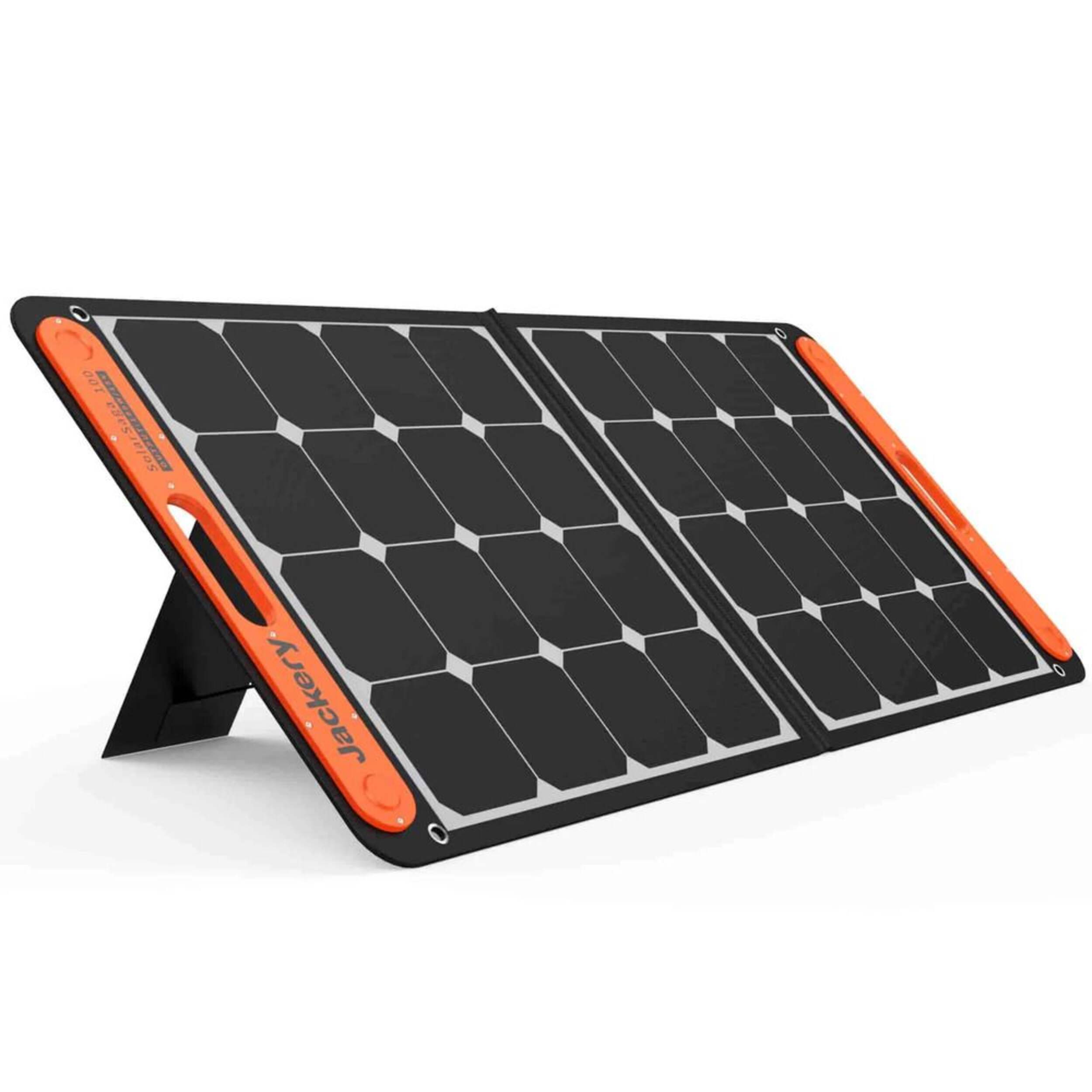 Jackery E1000 Plus Portable Powerhouse with 2 x 100W Mini Solar Panels