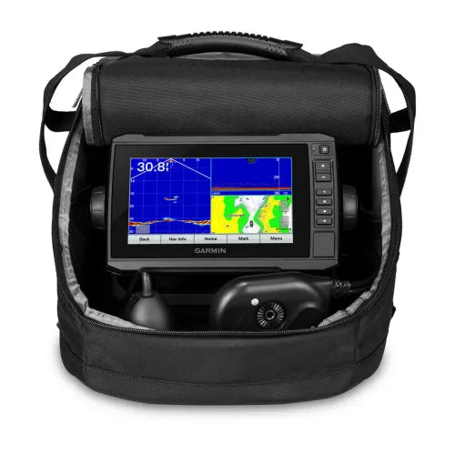 Garmin ECHOMAP UHD 73cv Panoptix PS22 Ice Fishing Bundle - Catch More Fish Effortlessly