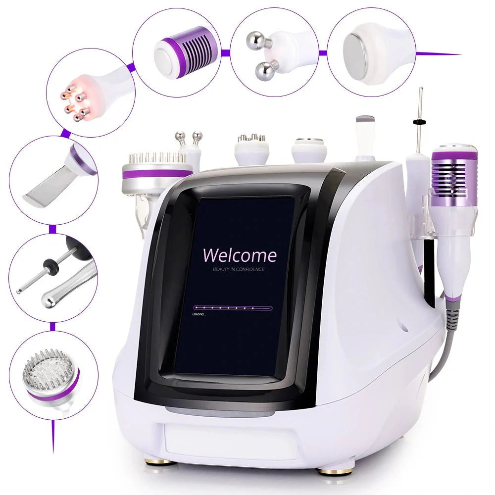 8-in-1 RF Skin Tightening Wonder: Hot & Cold Hammer BIO Anti-Aging