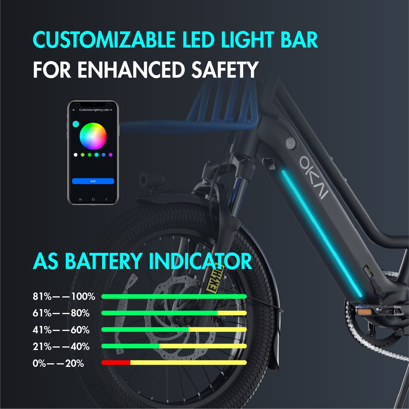 Okai E-Kargo EB70 Electric Cargo Bike