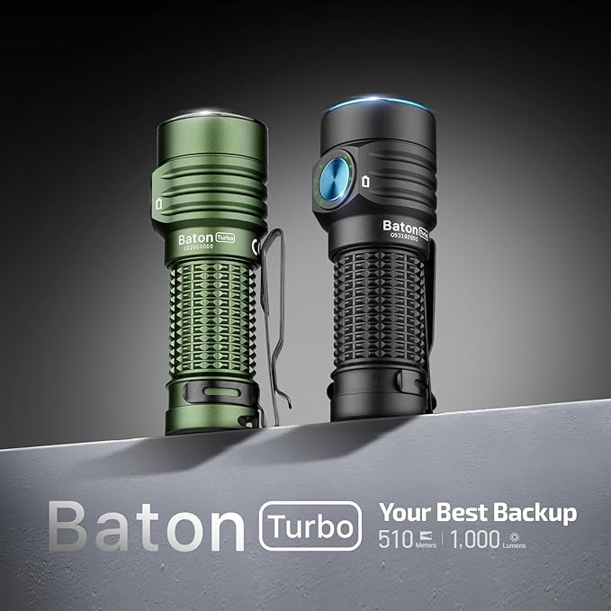 Olight Baton Turbo - The Ultimate Compact Flashlight
