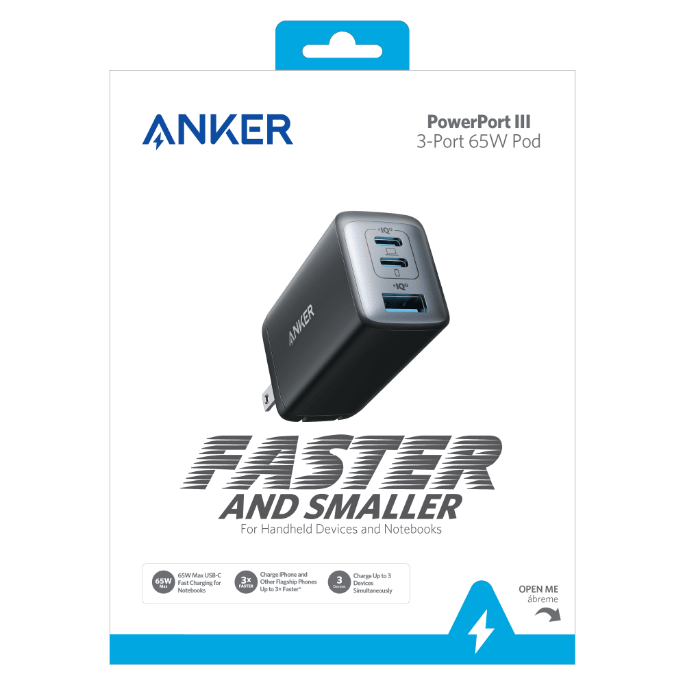Anker 65W 3，！