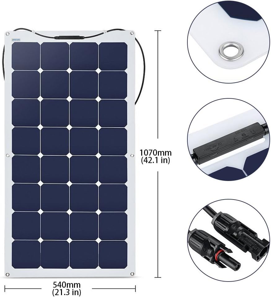 Acopower 880W 60A 110W Flex Solar Kit - Your Off-Grid Power Solution