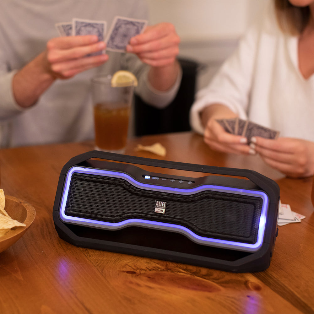 Altec Lansing RockBox XL Steel Gray Bluetooth Party Speaker - The Ultimate Party Starter