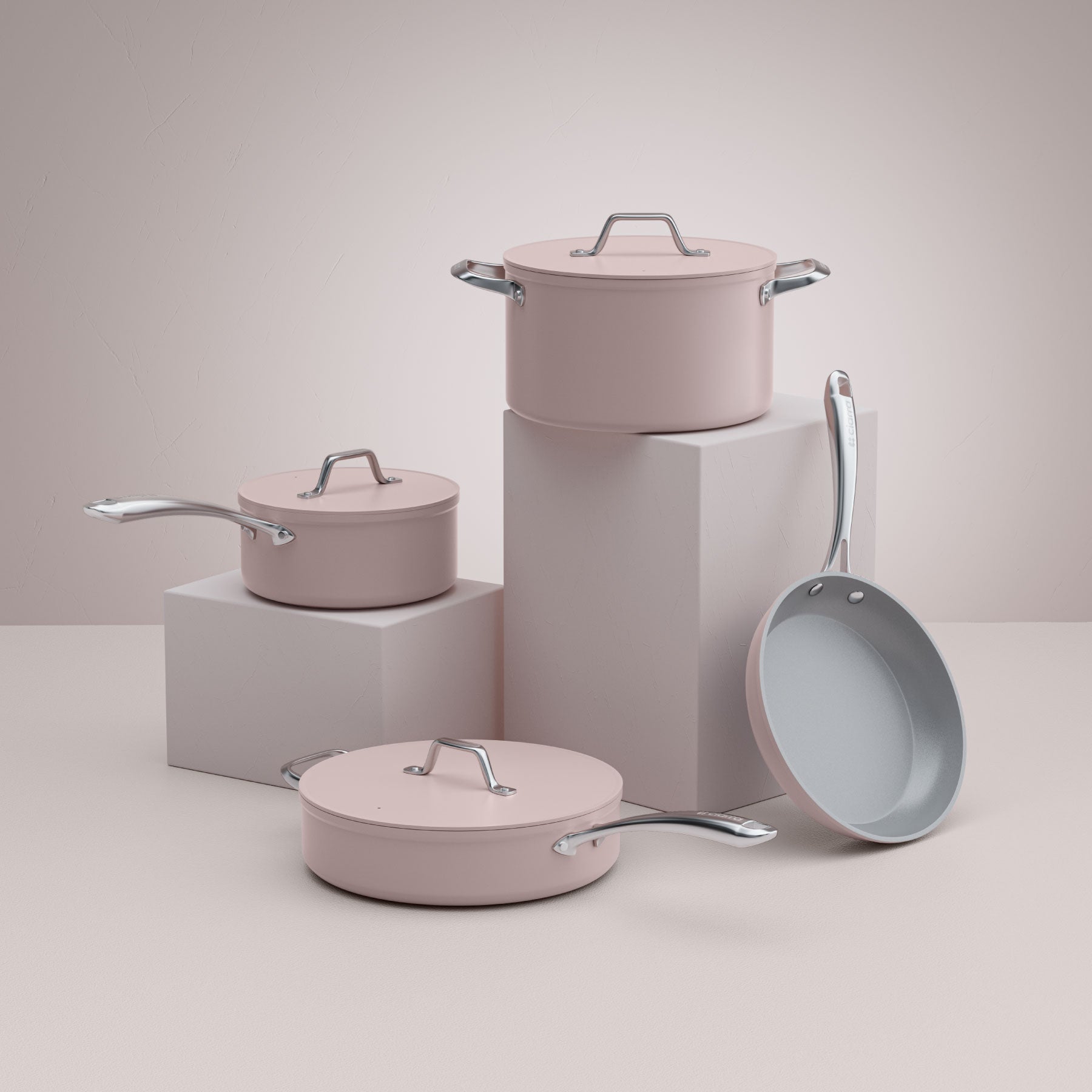 Ciarra Beyond Sakura Candy 4-Piece Cookware Set
