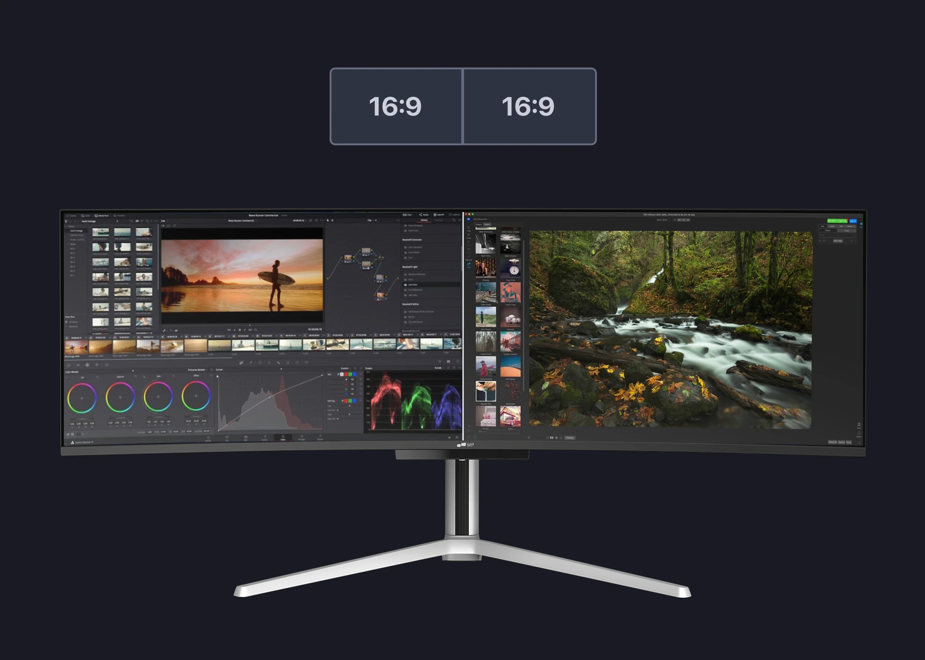 MP49 32:9 Curved OLED Gaming Monitor