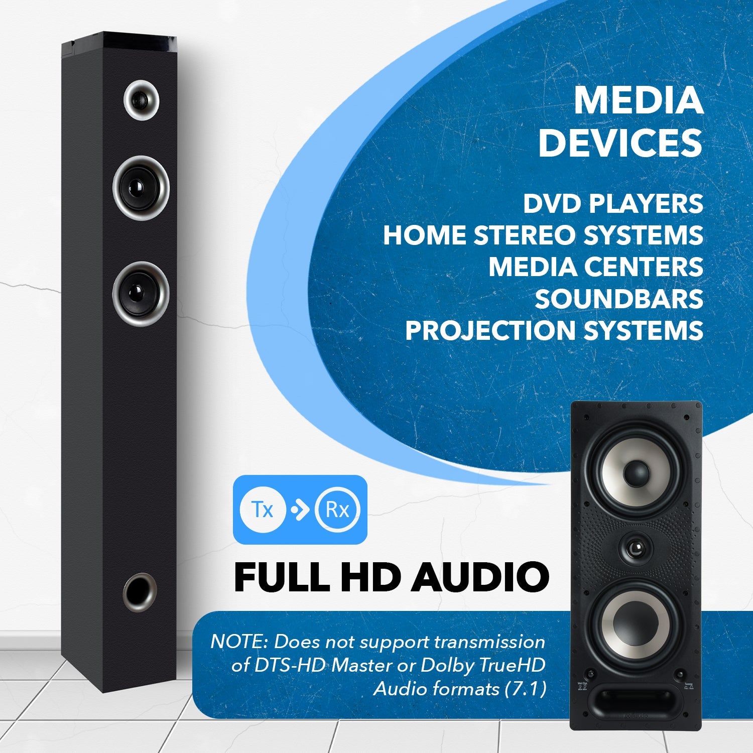 OREI DA-EX1000-K Digital Audio Extender - Expand Your Audio Experience Up to 1000 Feet