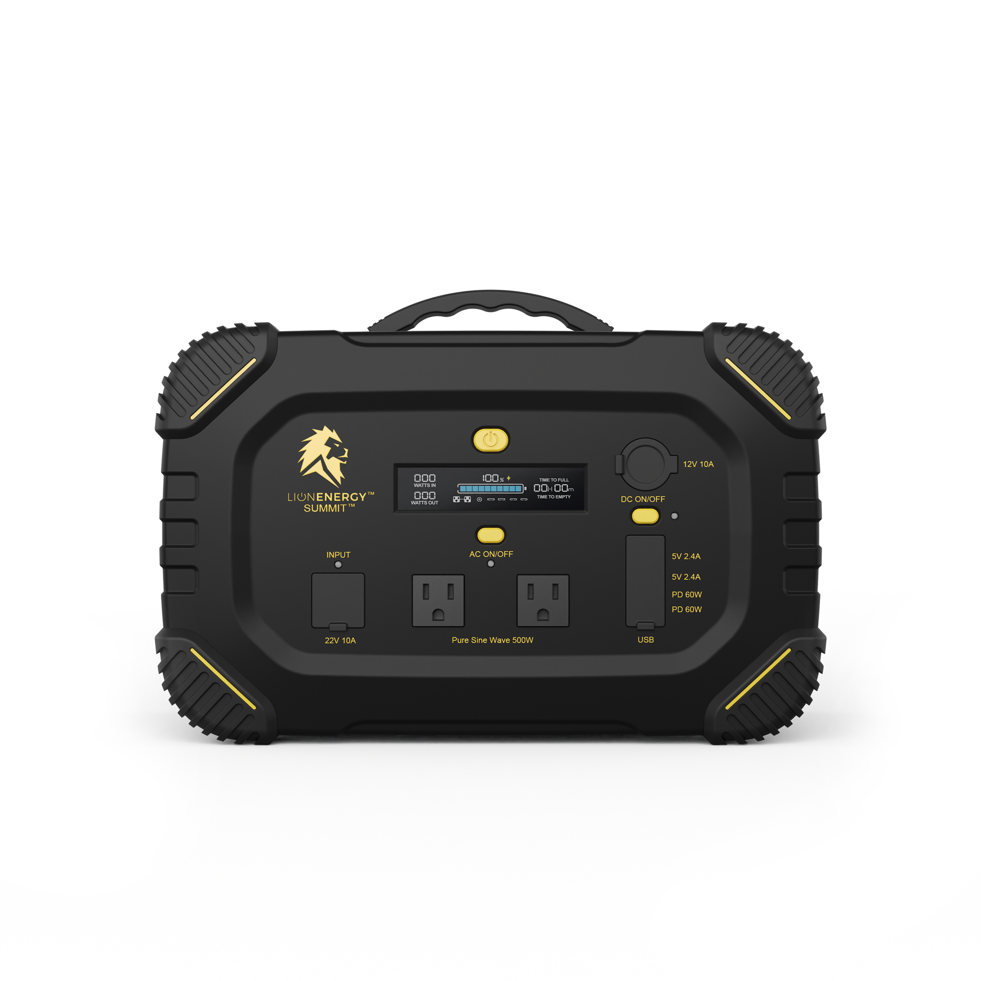 Lion Energy Lion Summit LifePO4 Power Generator - Your Portable Powerhouse (530W / 665Wh)