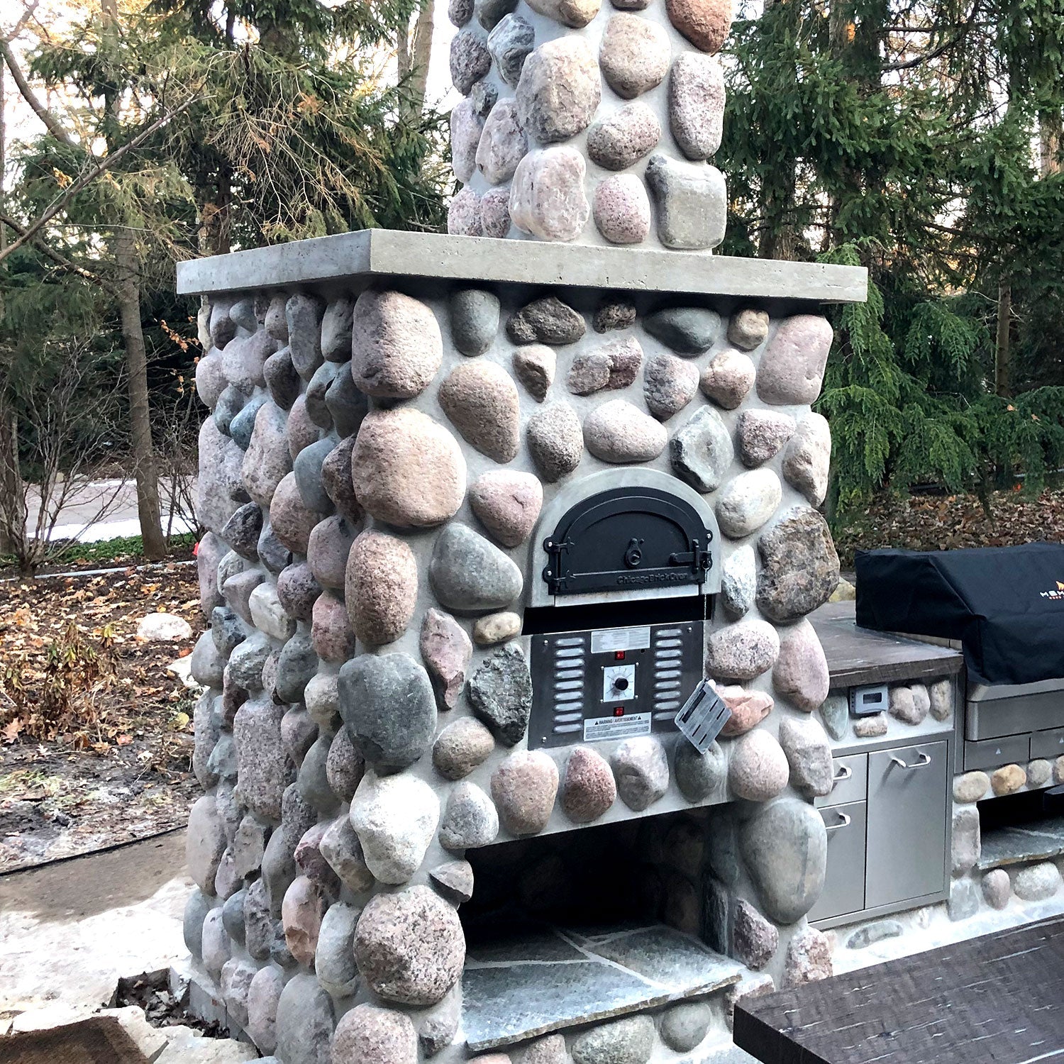 Unleash Your Inner Chef with the Chicago Brick Oven - CBO 750 Hybrid Pizza Oven DIY Kit (Residential) | Dual-Fuel (Gas and Wood)!