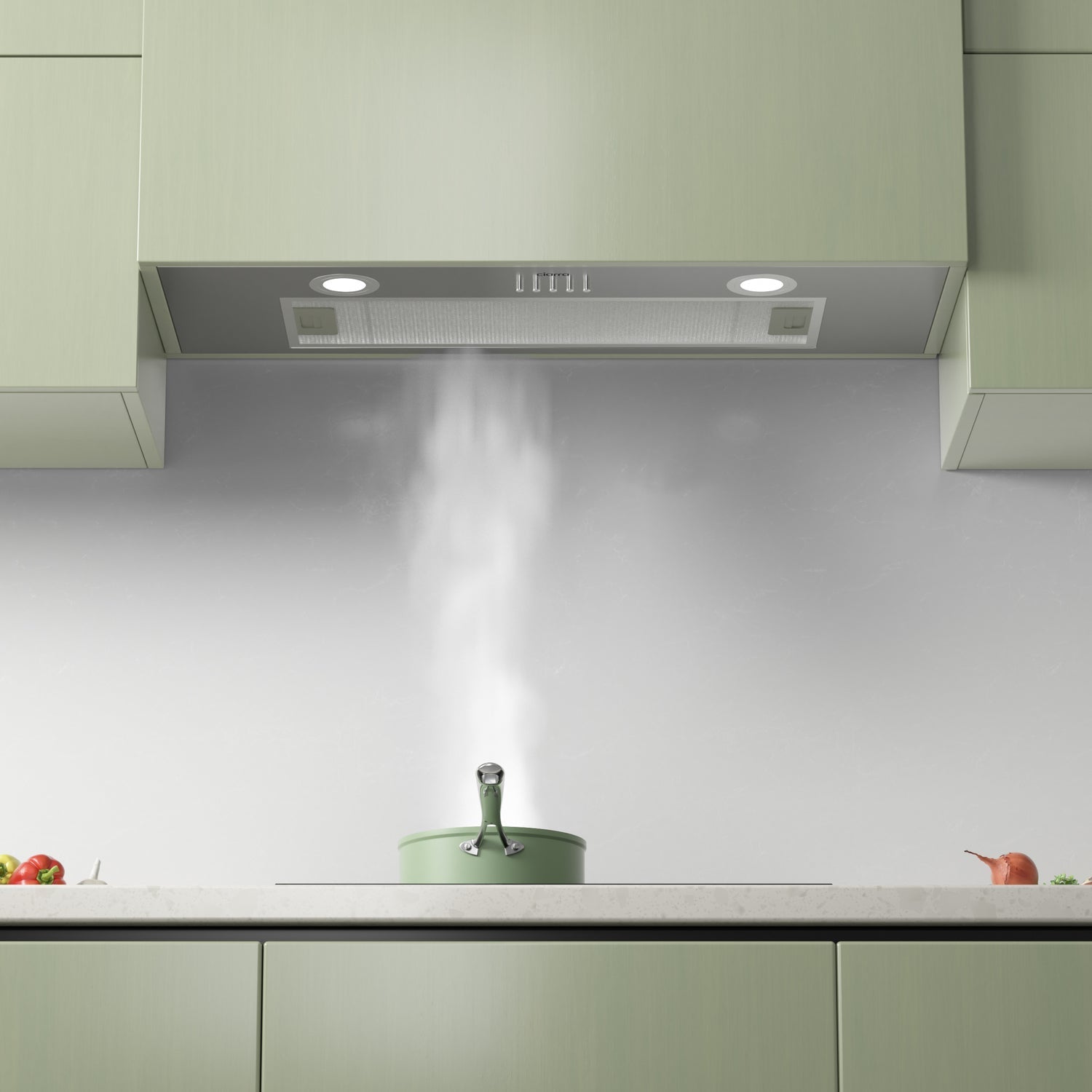 CIARRA 29'' Built-In Under Cabinet Range Hood - Your Kitchen's Odor-Eliminating Hero