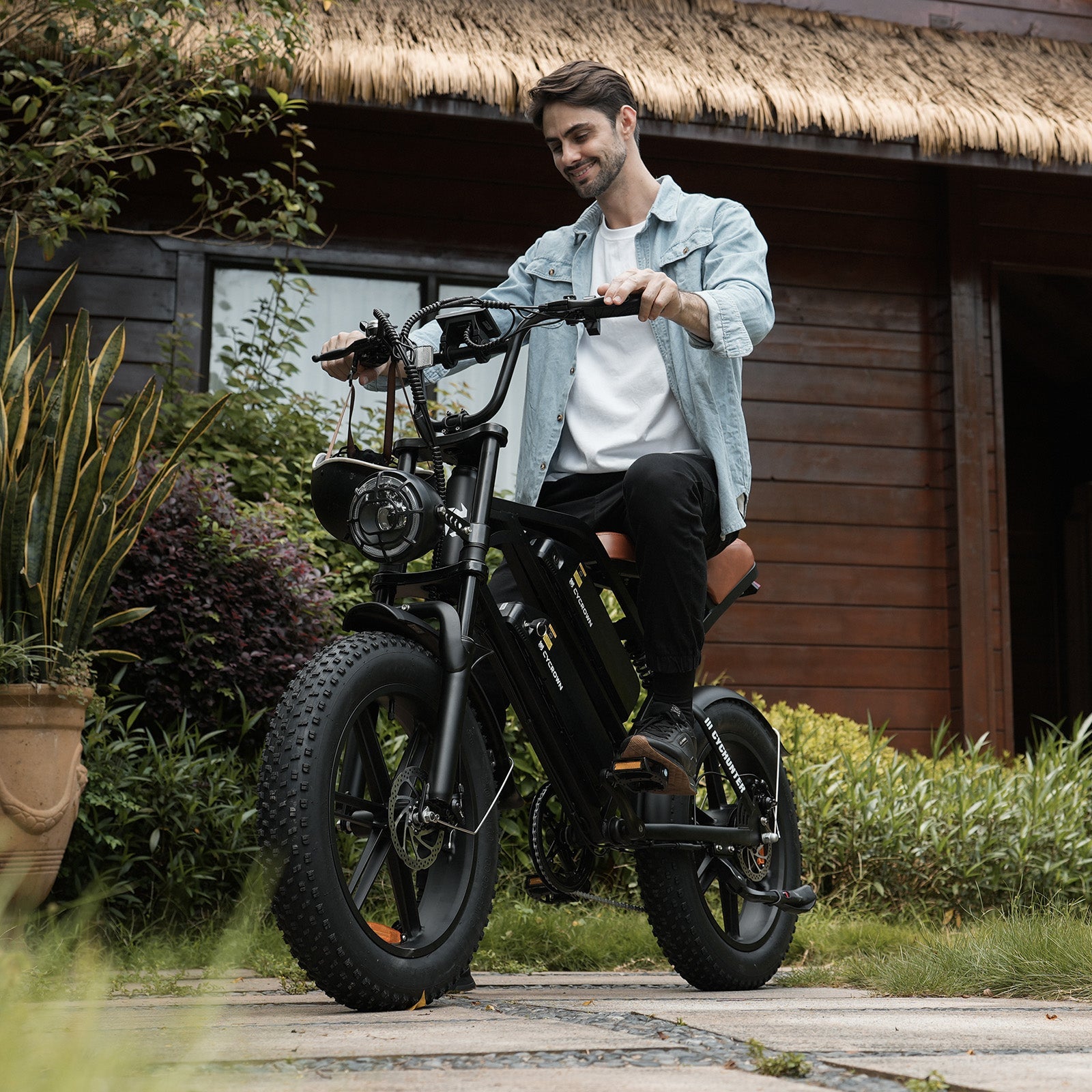 CycHunter Electric Moped - Your Ultimate Urban and Trail Companion