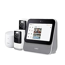 Lorex Smart Wi-Fi Home Security System with 2K Outdoor Cameras and Range Extender