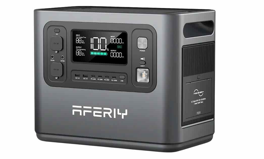 AFERIY P110 1200W 1248Wh Portable Powerhouse for Every Adventure