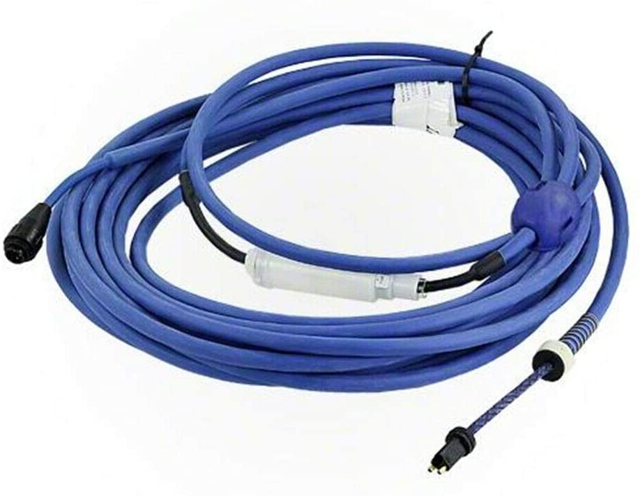 Dolphin Genuine Replacement Cable - 60 FT Durable Blue Cable with Swivel for Hassle-Free Pool Cleaning! Part Number 9995862-DIY