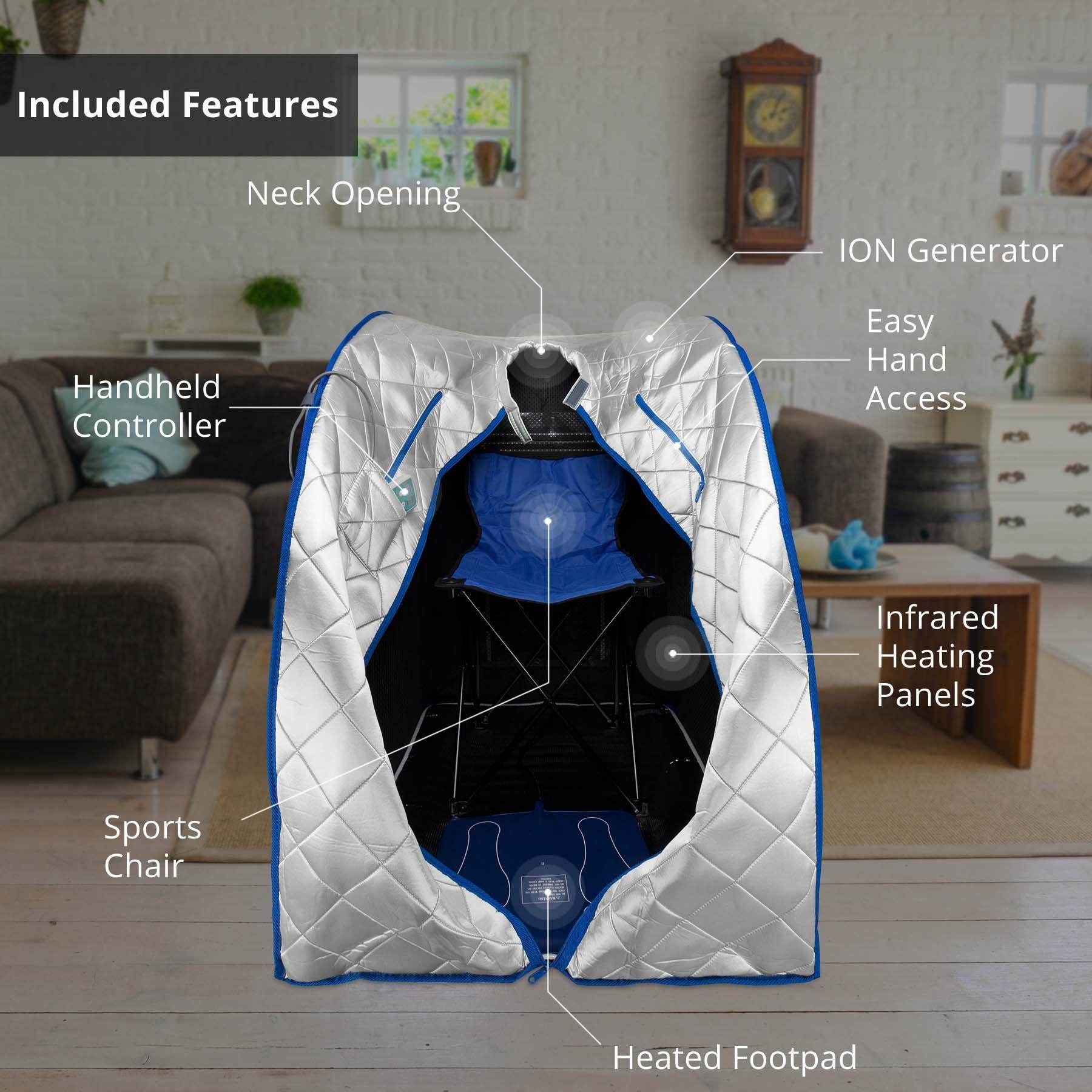 Durasage Health Infrared Personal Sauna: Relax & Rejuvenate at Home