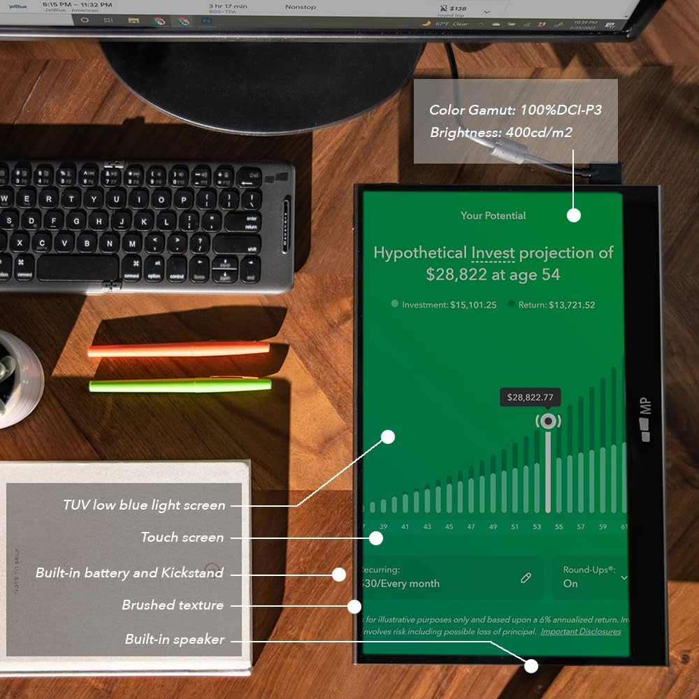 Mobile Pixels Glance Pro 15.6" OLED Portable Monitor - Your Ultimate Visual Companion