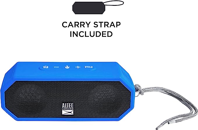 Altec Lansing Royal Blue Waterproof Bluetooth Speaker Jacket H2O 4 - Your Ultimate Music Companion