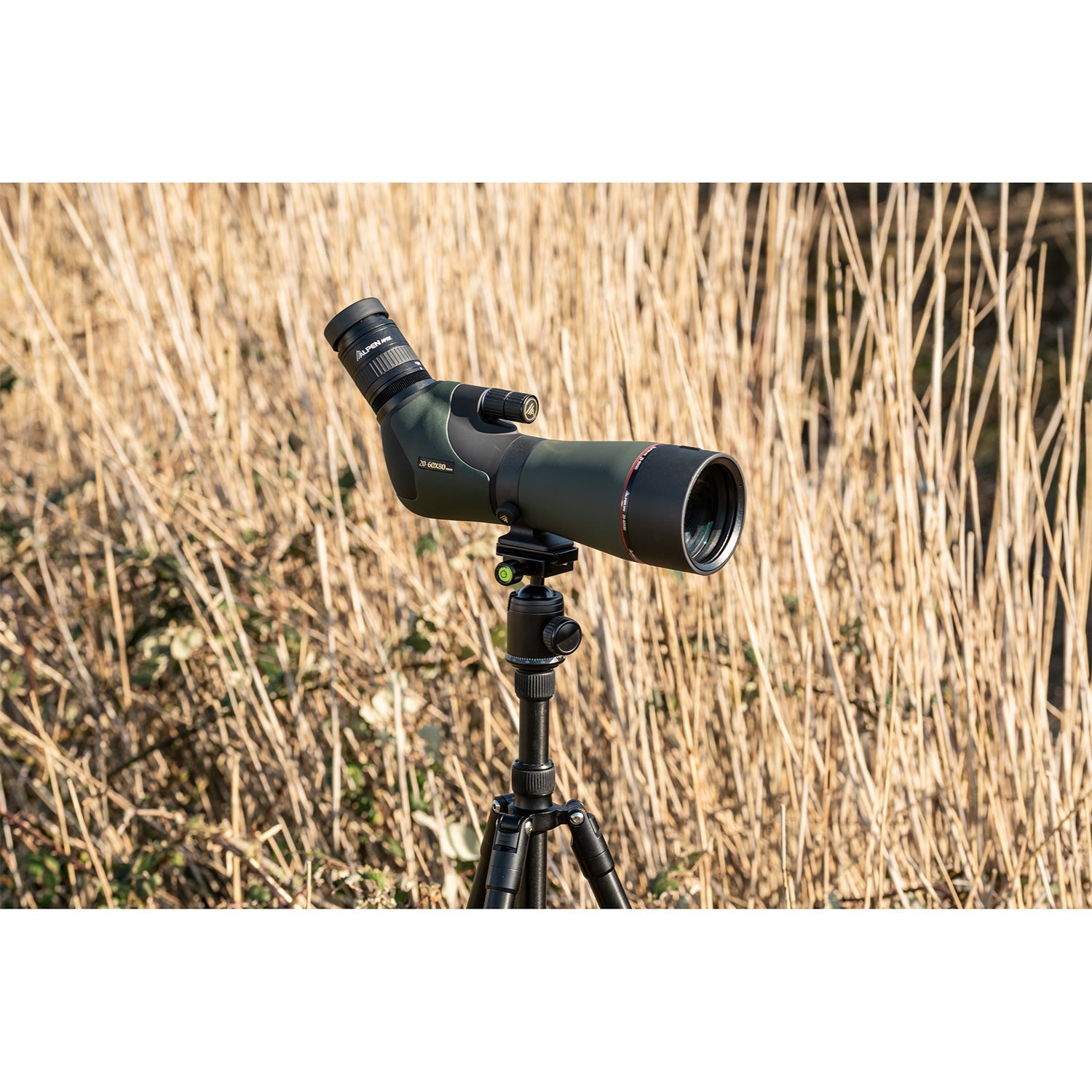 Alpen Apex XP 20-60x80 ED Waterproof Spotting Scope - Your Gateway to Crystal-Clear Views