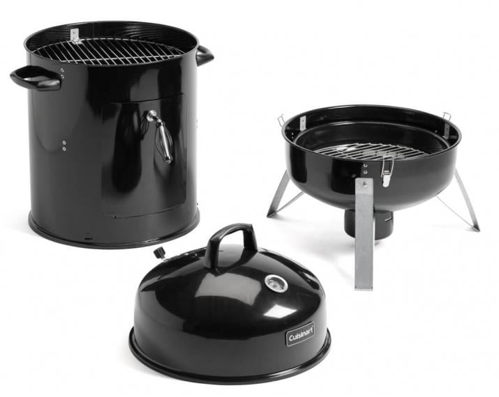 Cuisinart 18-Inch Vertical Charcoal Smoker - Your Gateway to Smoky Delights