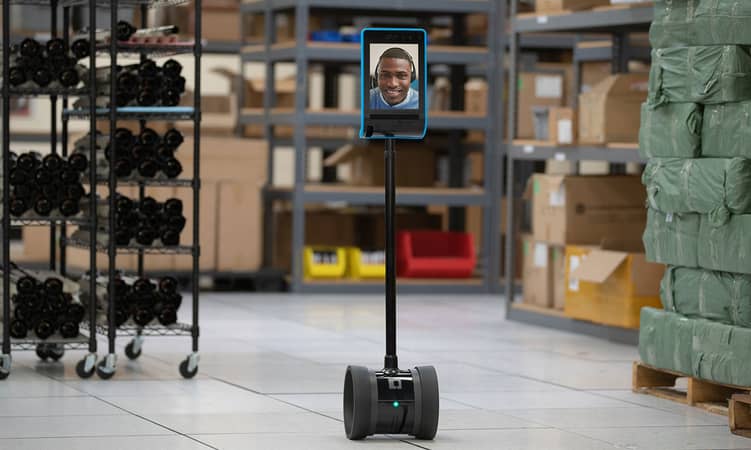 Double 3 Telepresence Robot with Charging Dock - Revolutionize Your Remote Conversations!
