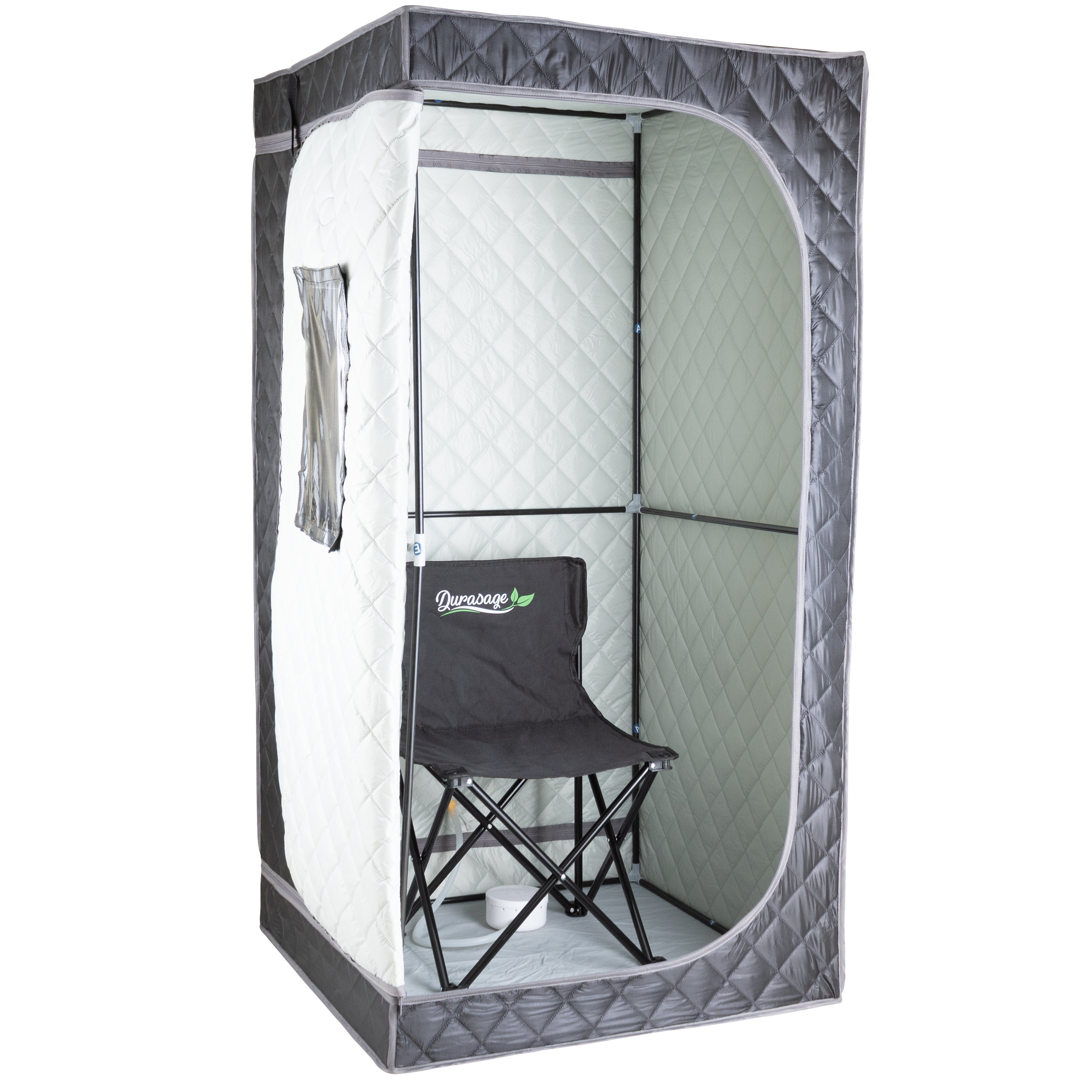 Durasage Home Spa: Portable Full Body Steam Sauna - Relax in Style!