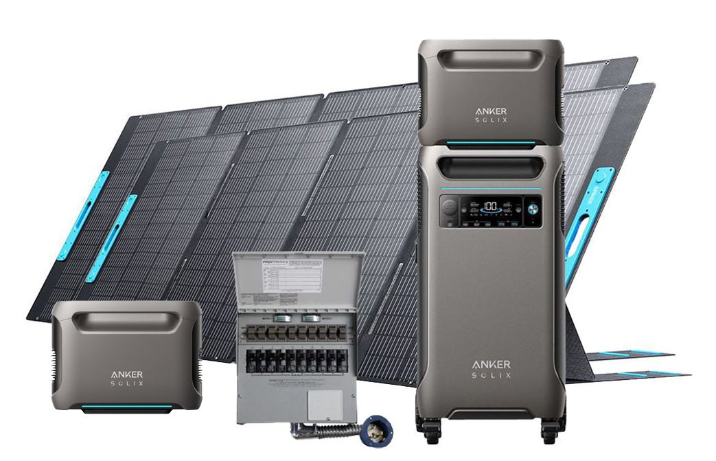 Anker SOLIX F3800 All-in-One Off-Grid Power Solution Kit