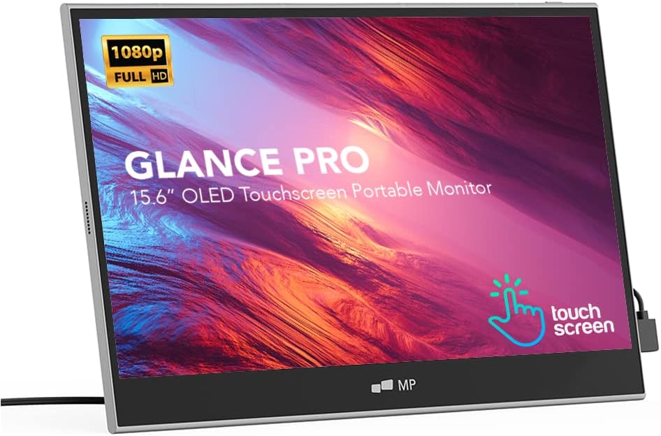 Mobile Pixels Glance Pro 15.6" OLED Portable Monitor - Your Ultimate Visual Companion