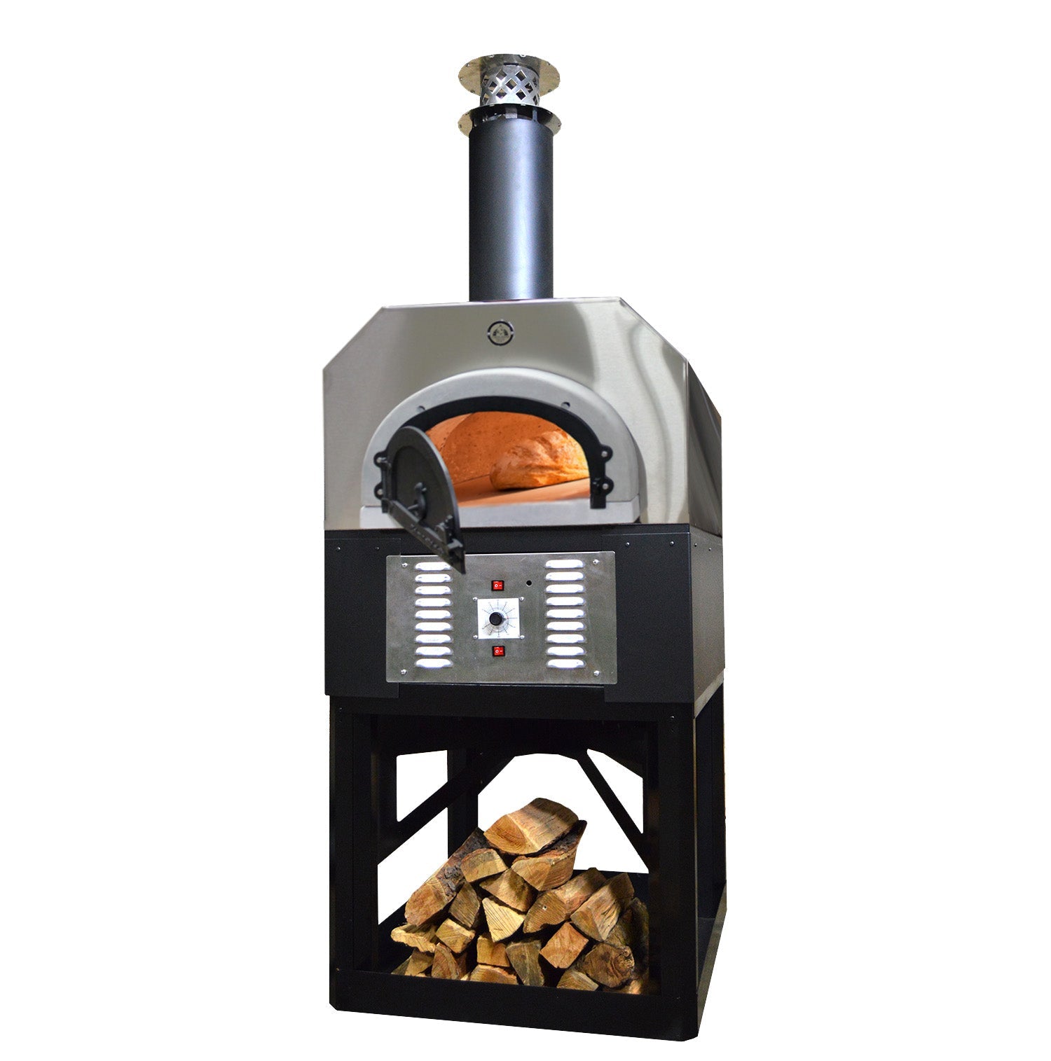 Chicago Brick Oven - CBO 750 Hybrid Pizza Oven DIY Kit (Residential) | Dual-Fuel (Gas and Wood) - The Ultimate Pizza Oven for Your Home