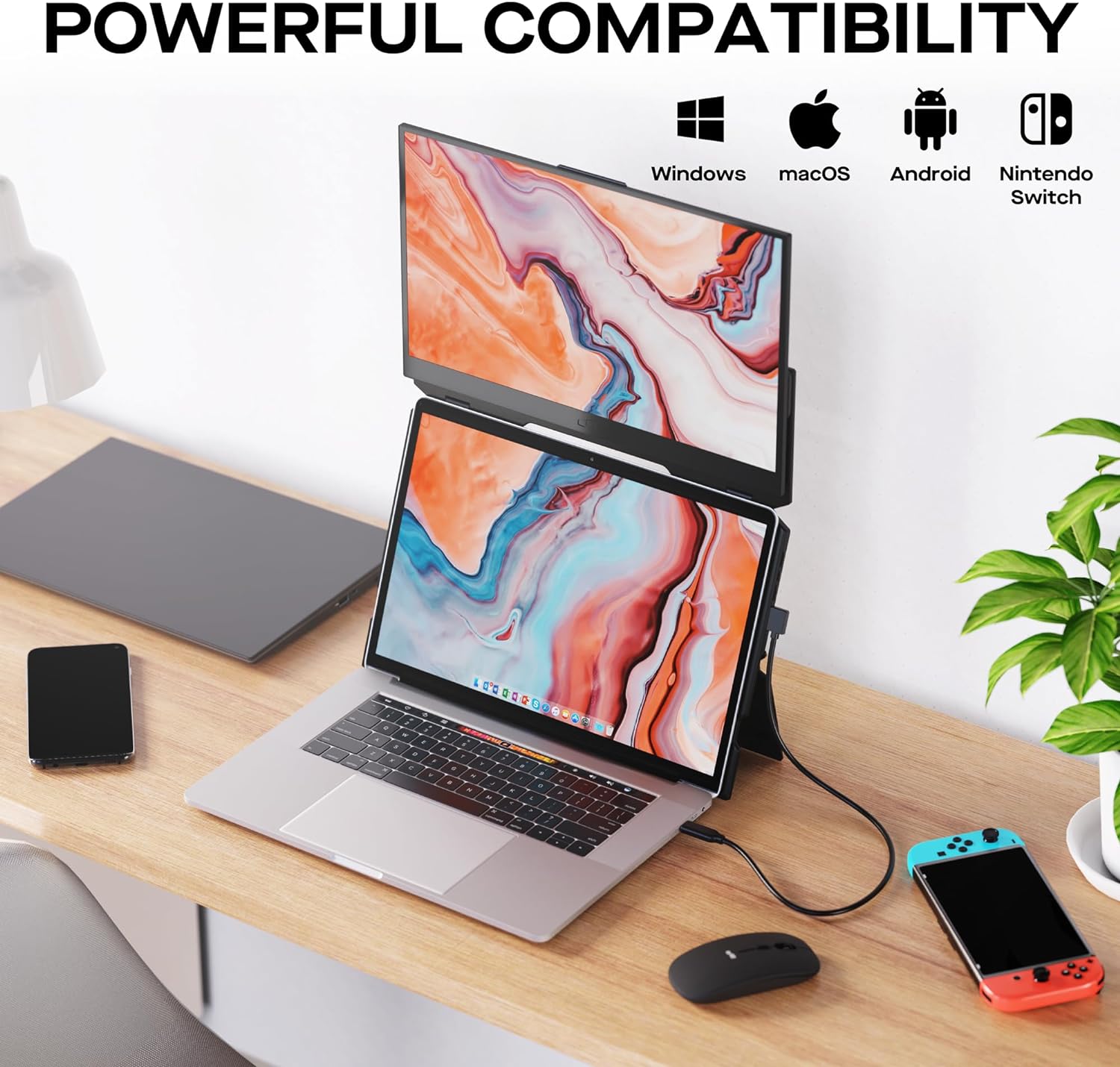 Mobile Pixels Duex Float 15.6 1080P Touch - Your Portable Work and Play Companion