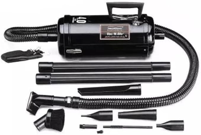 Metrovac VAC N BLO 4.0 Peak HP All-in-One Portable Vacuum & Blower with Accessories - VNB-83BA