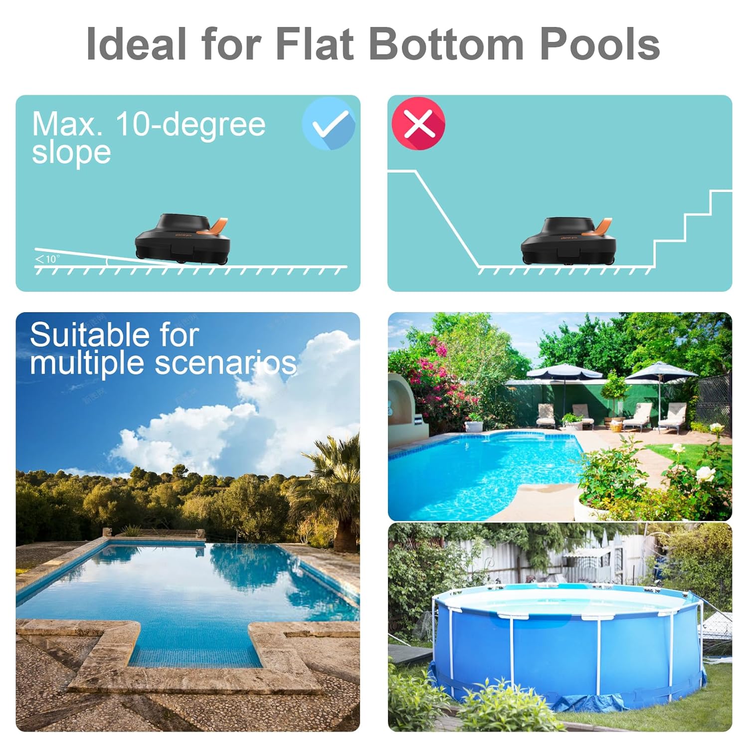 Coasteering Planet Pro SP2 Robotic Pool Cleaner