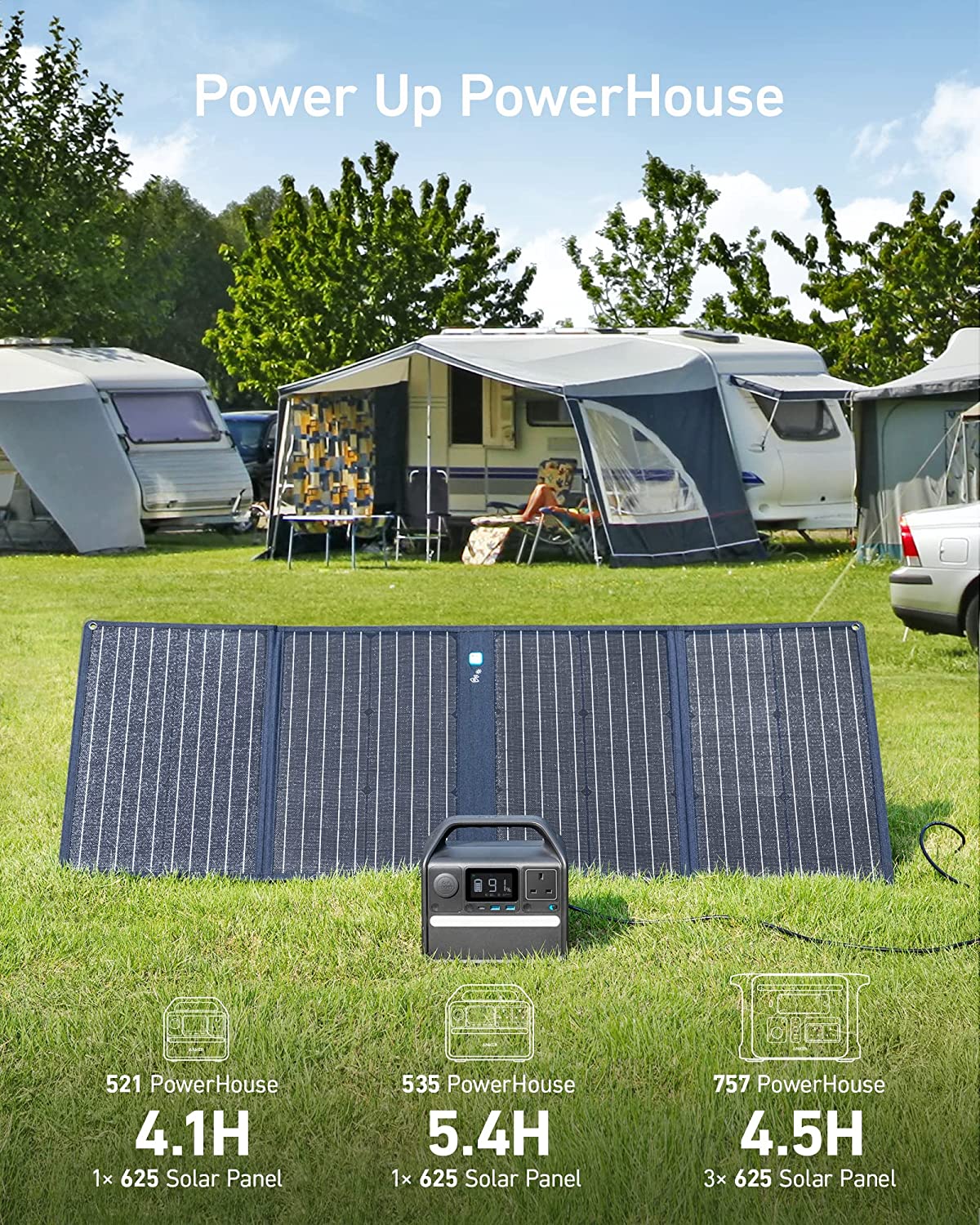 Anker Solix PS100 100W High-Efficiency Portable Solar Panel