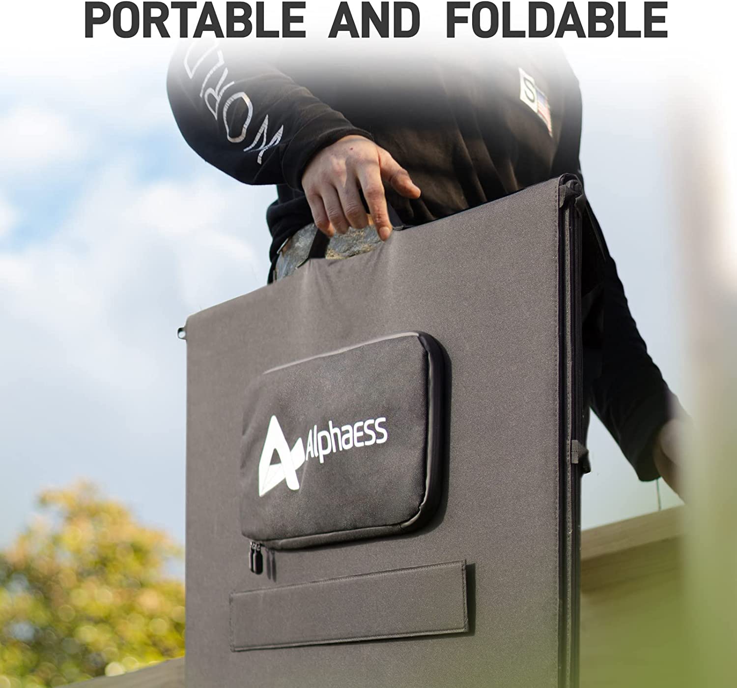 AlphaESS SP200 Foldable Solar Panel - Your Portable Powerhouse