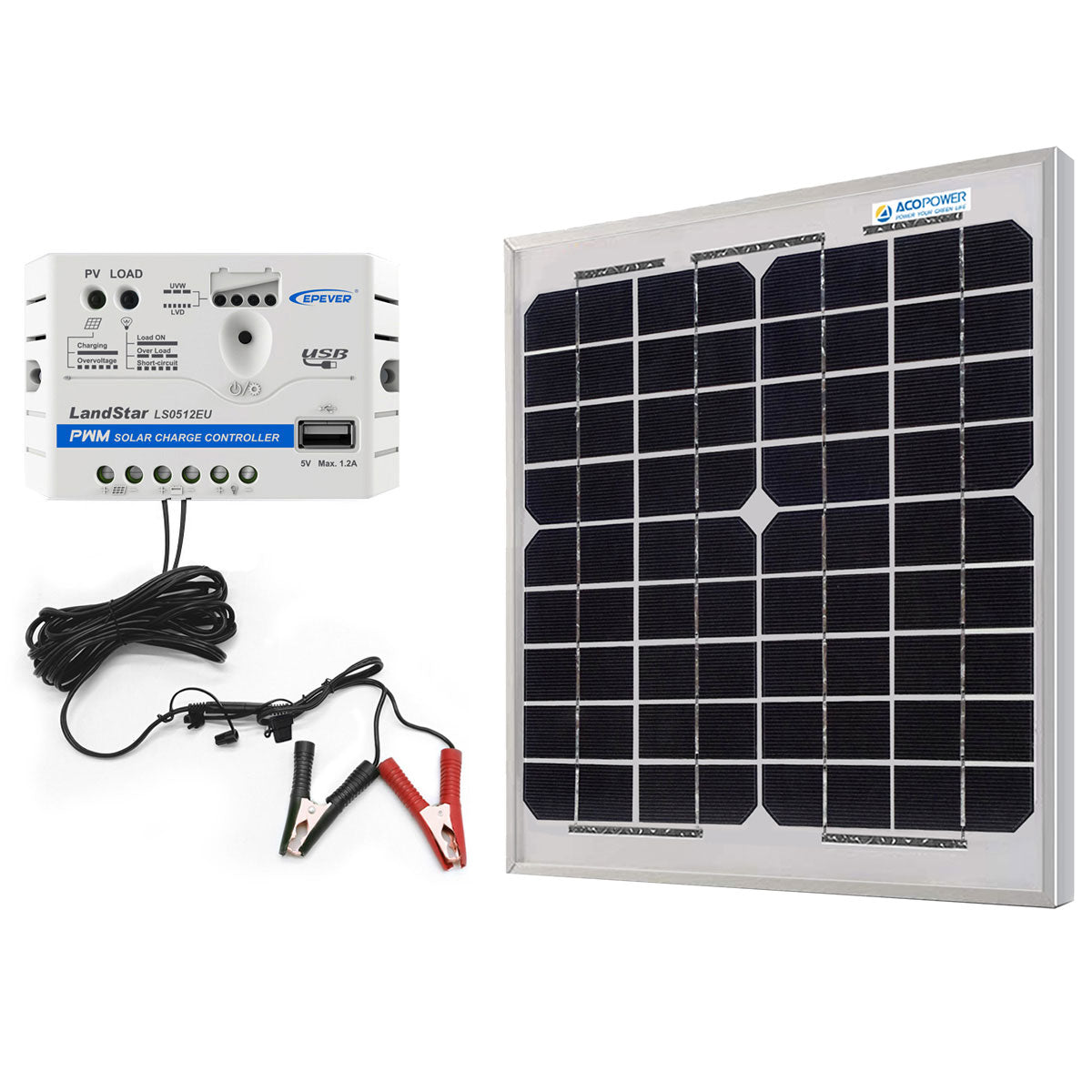 Acopower 10W+5A Mono Kit: Your Green Energy Starter Pack