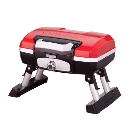 Cuisinart Fiery Red Portable Tabletop Gas Grill - Elevate Your Barbecues!