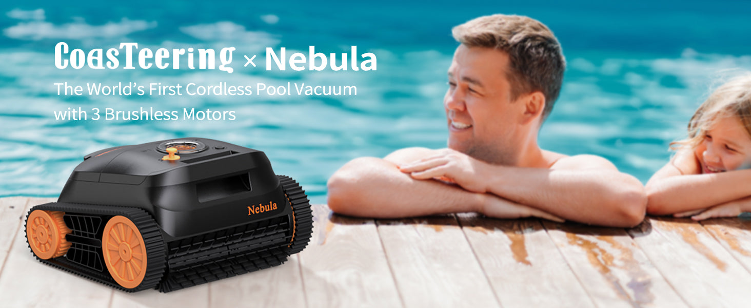 Coasteering Nebula SP5 - The Ultimate Cordless Pool Cleaner