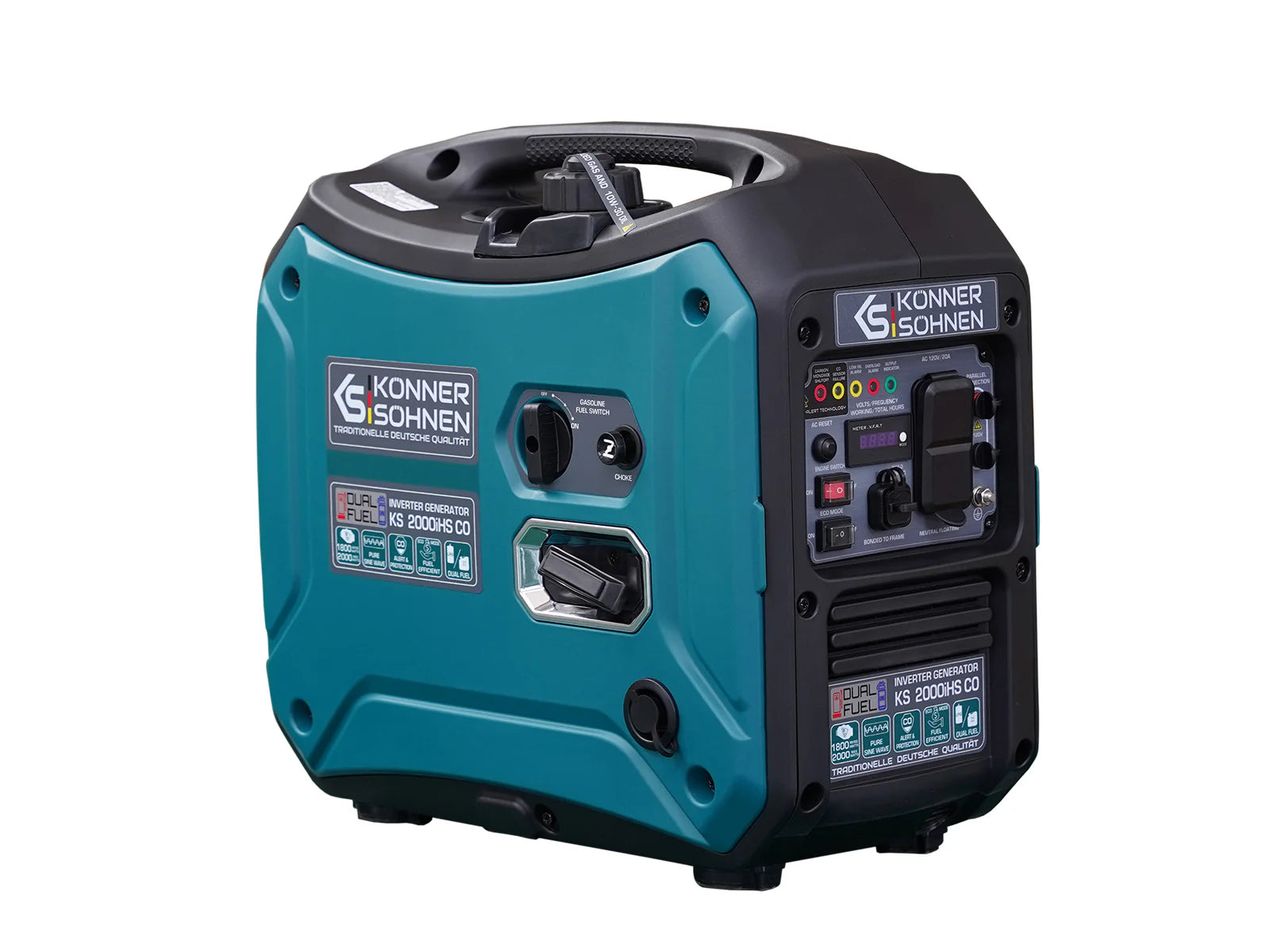 KS 2000iHS CO LPG/Gasoline Inverter Generator - Your Portable Powerhouse