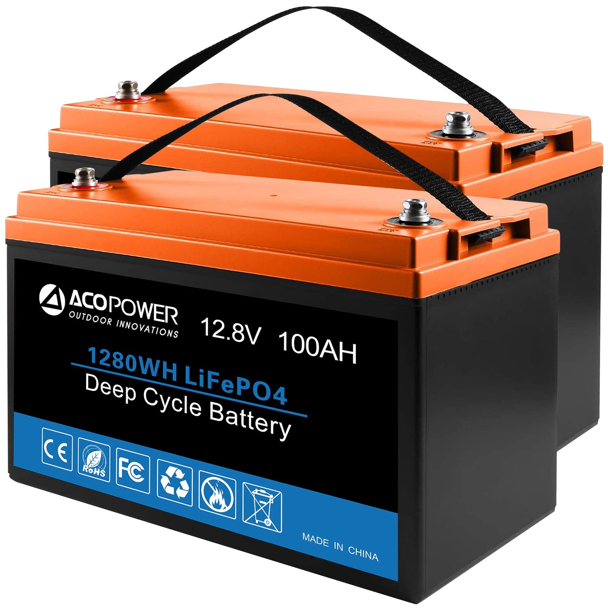 Acopower 100W Mono 300Ah Portable Solar Kit