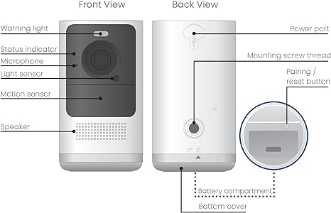 Lorex Smart Wi-Fi Home Security System with 2K Outdoor Cameras and Range Extender