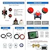 Acopower 550W Flexible Solar RV Kit with 300Ah Li - Ion Battery