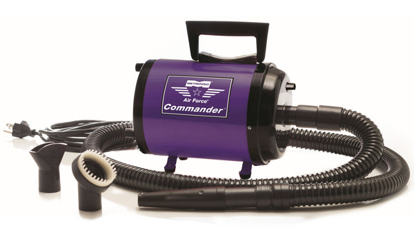 Metrovac Air Force Commander Two-Speed Pet Dryer - Your Pet's Grooming Essential