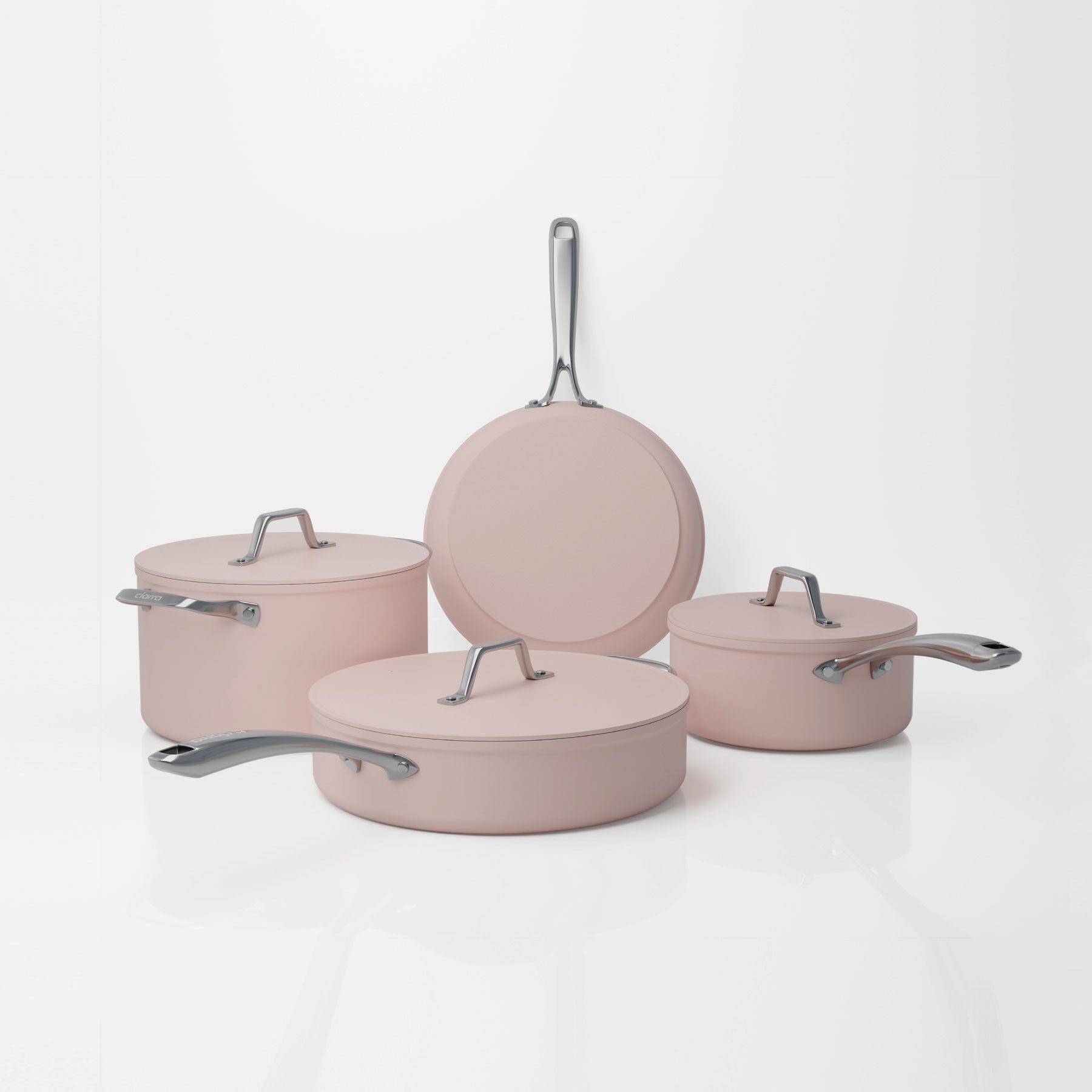 Ciarra Beyond Sakura Candy 4-Piece Cookware Set