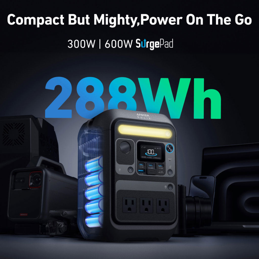 Anker SOLIX C300X: Your Ultimate Portable Power Solution for Any Adventure