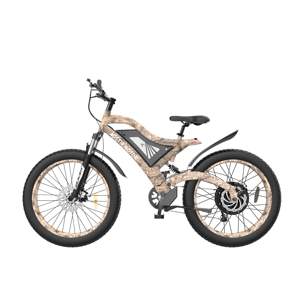 Aostirmotor S18 1500W Snakeskin Grain Electric Bike