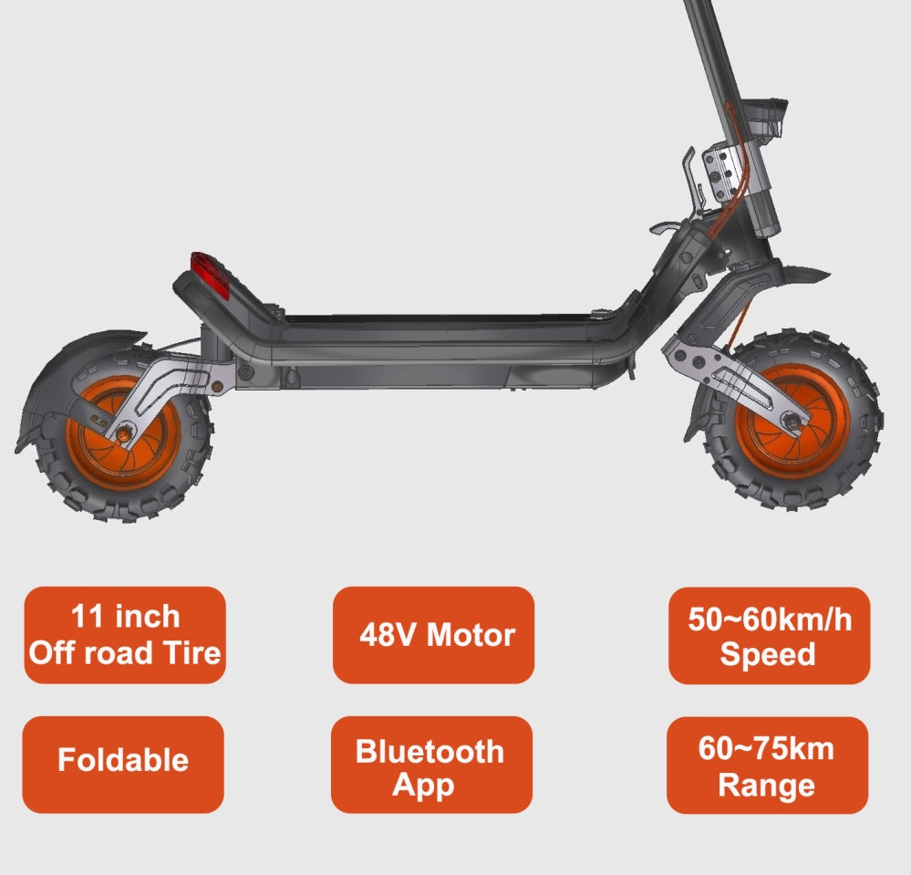 G63 Electric Scooter - The Ultimate Off-Road Beast