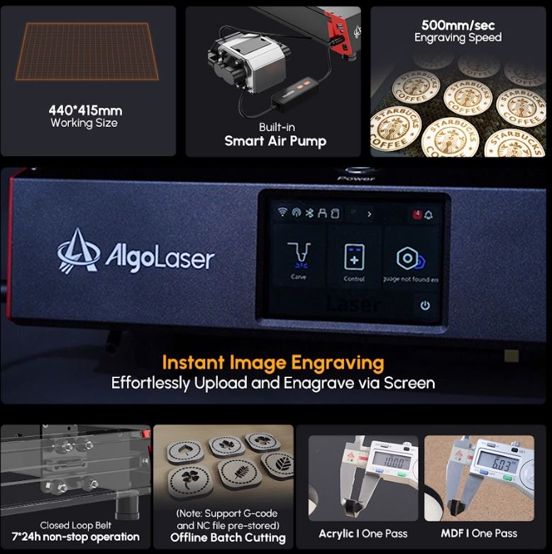 Algo Laser Delta 22W: Your All-in-One Laser Cutting and Engraving Solution